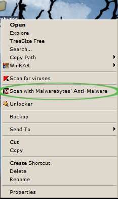 Anti-Malware Scan Options